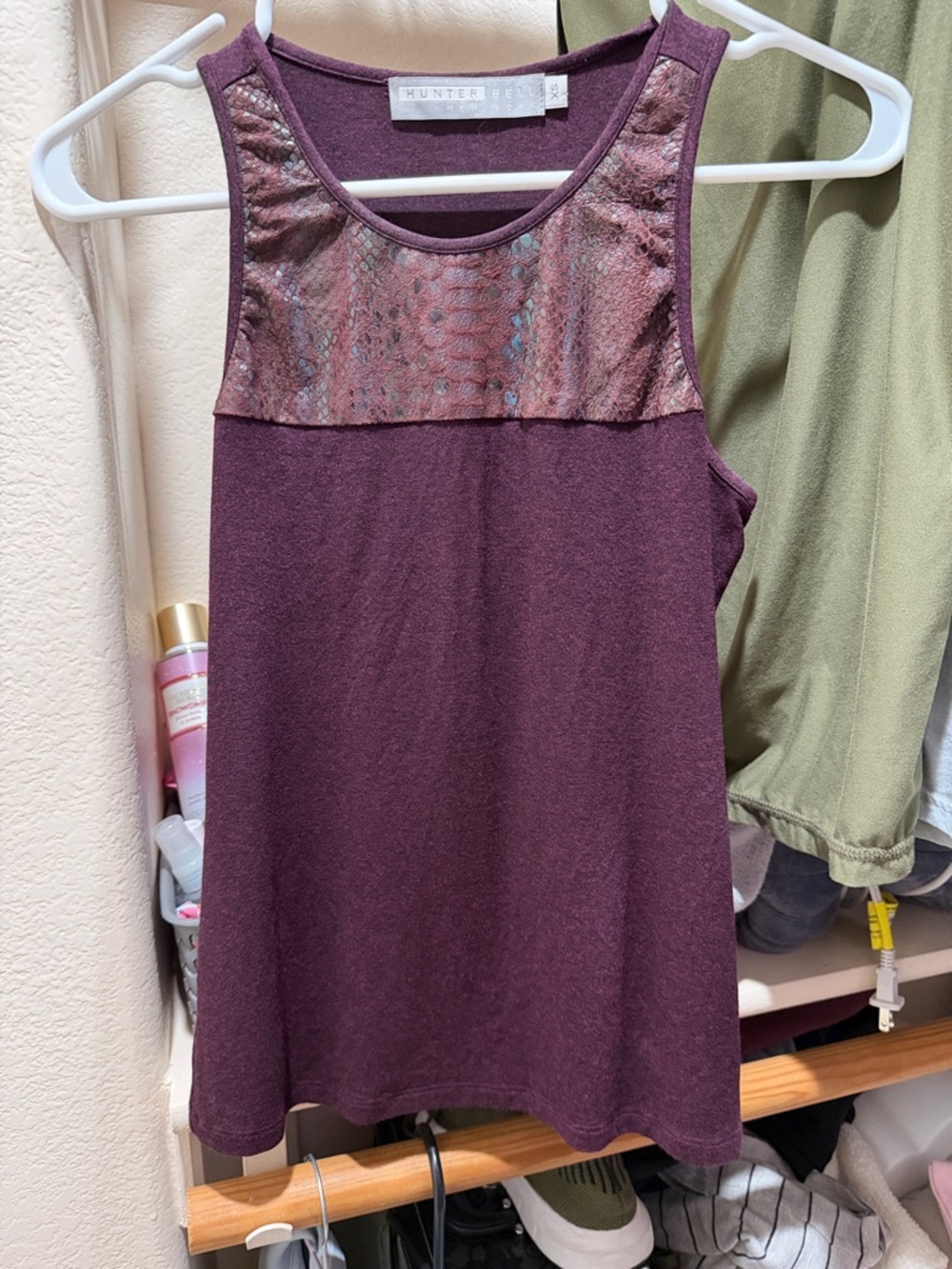 Hunter bell nyc Sleeveless Scoop Neck Tank